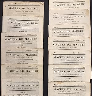 Gaceta De Madrid. Enero de 1816