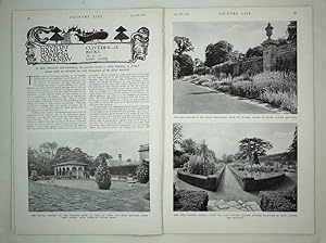 Original Issue of Country Life Magazine Dated July 18th 1931, with a Main Feature on Cliveden in ...