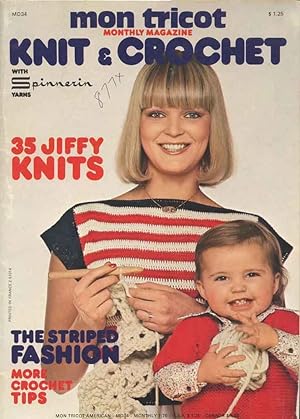MON TRICOT : KNIT & CROCHET : July 1976 : Issue MD34