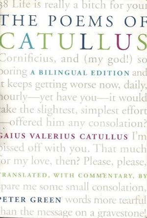 THE POEMS OF CATULLUS : A Bilingual Edition