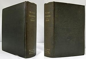 MAINE STATE YEAR- BOOK AND LEGISLATIVE MANUAL FOR THE YEAR 1883-84 From April 1, 1883 to April 1,...