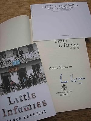 Little Infamies ***SIGNED *** with Promotioanl Postcard ***