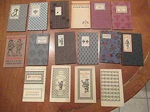 The American Chap-Book, Complete Run Of 12 Issues, In The Individual Hardcover Bindings, Septembe...