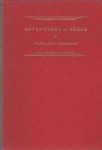ADVENTURES IN ERROR; Signed By Stefansson