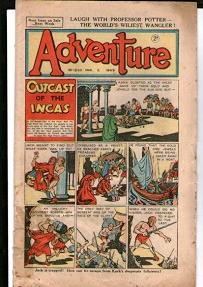 Adventure. Outcast Of The Incas : No 1260 Mar. 5, 1949
