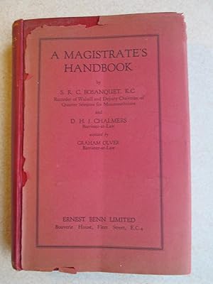 A Magistrate's Handbook