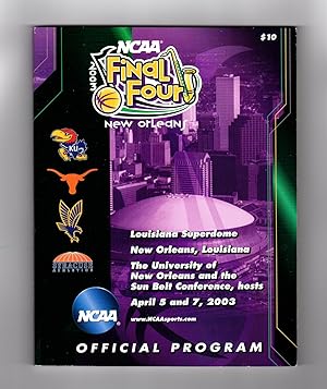 NCAA 2003 Final Four Official Program / Superdome, New Orleans