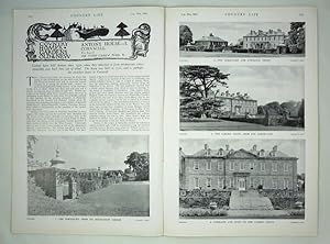 Original Issue of Country Life Magazine Dated August 19th 1933 with a Main Feature on Antony Hous...