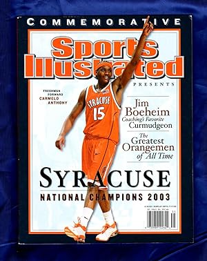 Sports Illustrated / Commemorative Edition / Syracuse: National Champions 2003. Carmelo Anthony c...