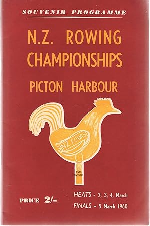 N.Z. [New Zealand] Rowing Championships. Picton Harbour 1960. Souvenir Progarmme.