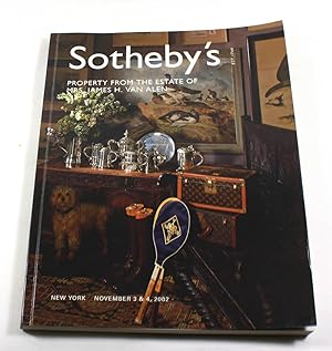 Sotheby's Property From The Estate of Mrs.James H.Van Alen, November 3 & 4, 2002 (No. 7836)