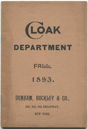 Cloak Department: Fall, 1893