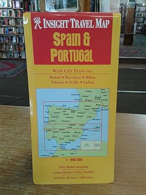 Spain and Portugal Insight Travel Map