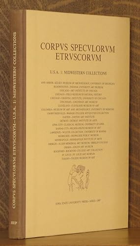 CORPUS SPECULORUM ETRUSCORUM, U.S.A. 1: MIDWESTERN COLLECTIONS