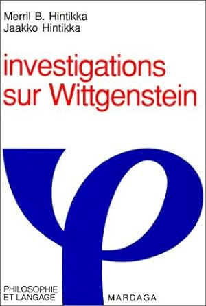 Investigations sur Wittgenstein