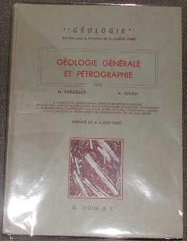 Géologie générale et pétrographie.