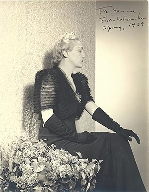 George Platt Lynes Photograph of Katherine Anne Porter Signed