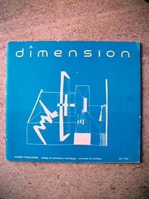 Dimension Volume 2 Number 2 Fall 1956