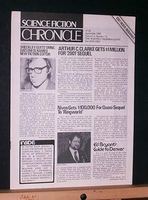 Science Fiction Chronicle September 1981 (Volume 2 #12)