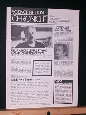 Science Fiction Chronicle April 1982 (Volume 3 #7)