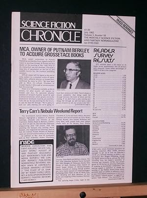 Science Fiction Chronicle July 1982 (Volume 3 #10)
