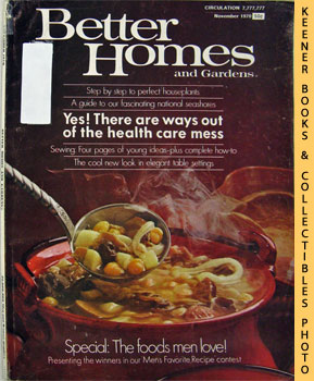 Better Homes And Gardens Magazine: November 1970 Vol. 48, No. 11 Issue