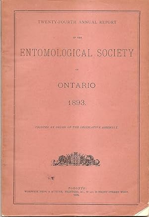 Twenty-Fourth Annual Report of the Entomological Society of Ontario 1893