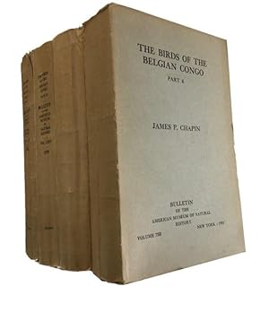 The Birds of the Belgian Congo. [Complete Four Volume set]