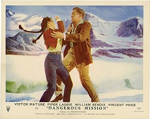 Dangerous Mission (Two original photographs from the 1954 film)