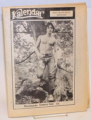 Kalendar vol. 3, issue G15, August 16, 1974; San Francisco Edition; Portland's Groovy Guy 75 cover