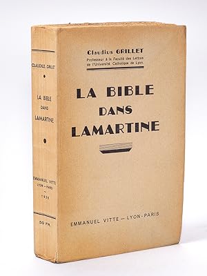 La Bible dans Lamartine.