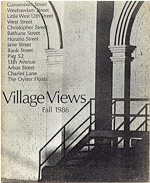Village Views - Fall 1986 (Volume 3, Number 4)