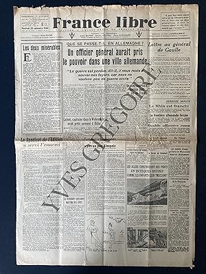 FRANCE LIBRE-N°193-22 SEPTEMBRE 1944