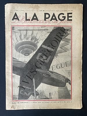 A LA PAGE-N°244-20 NOVEMBRE 1934