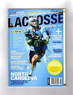 Face-Off Lacrosse 2010 Yearbook / Volume 17 / Spring 2010 / Cover: North Carolina's Billy Bitter