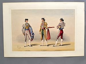 MATADORS.- JOSÉ REDONDO ( " El Chiclanero " ) .- JUAN LUCAS BLANCO of Seville .- JULIAN CASAS " E...