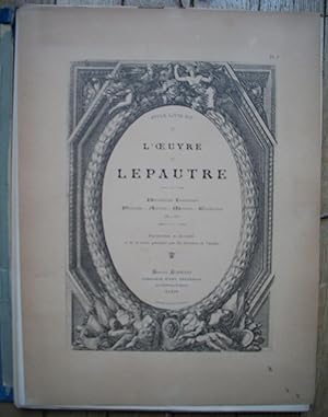 l'OEUVRE de LEPAUTRE - Style LOUIS XIV