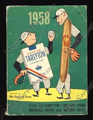 Filter-Tip Tareyton and Roi-tan Cigar Baseball Guide & Record Book 1958