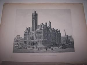 COURT HOUSE, PITTSBURGH [Steel Engraving]
