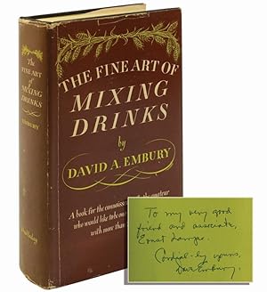 The Fine Art of Mixing Drinks (Inscribed first edition)