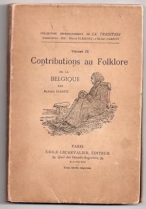 Contributions au folklore de la Belgique