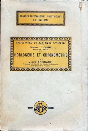 Horlogerie et Chronométrie