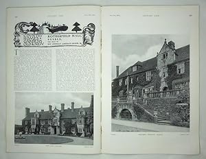 Original Issue of Country Life Magazine Dated August 14th 1909, with a Main Feature on Rotherfiel...