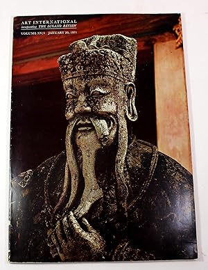 Art International Magazine/The Lugano Review, Volume XV/1 January 20, 1971