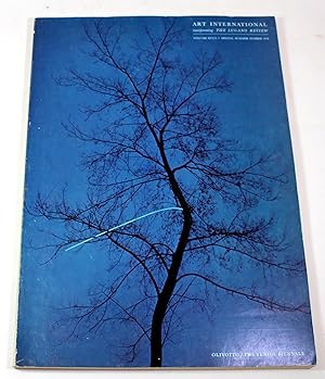 Art International Magazine/The Lugano Review, Volume XVI/6-7 Special Summer Number 1972