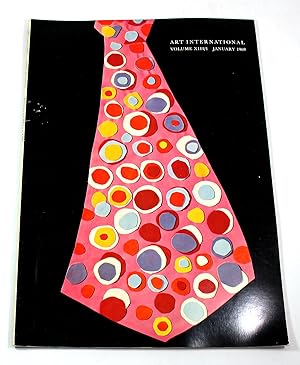 Art International Magazine/The Lugano Review, Volume XIII/I, January 1969