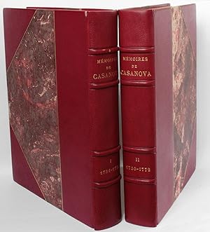 Mémoires de Jacques Casanova de Seignalt, 1734-1755, 1755-1772, extraits colligés par René Groos....