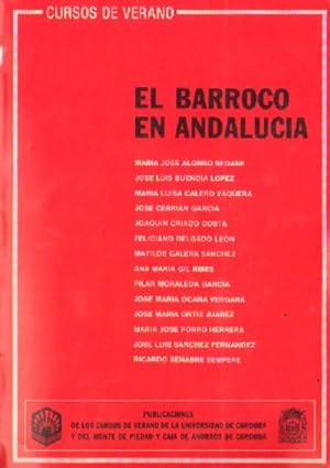 EL BARROCO EN ANDALUCIA (Tomo IV)