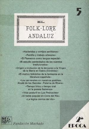 EL FOLK-LORE ANDALUZ. Nº 5-2ª EPOCA