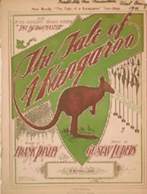 The Tale of a Kangaroo - Sheet Music with pictorial cover